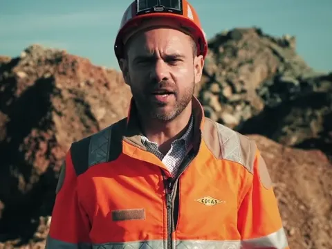 Portrait vidéo : géomètre chez Colas